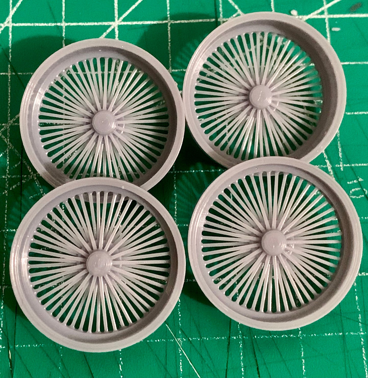 1/25 Scale - 26" TMP Wire Wheels - Donk, Big Rims, Old Schools, Traditionals, SUV