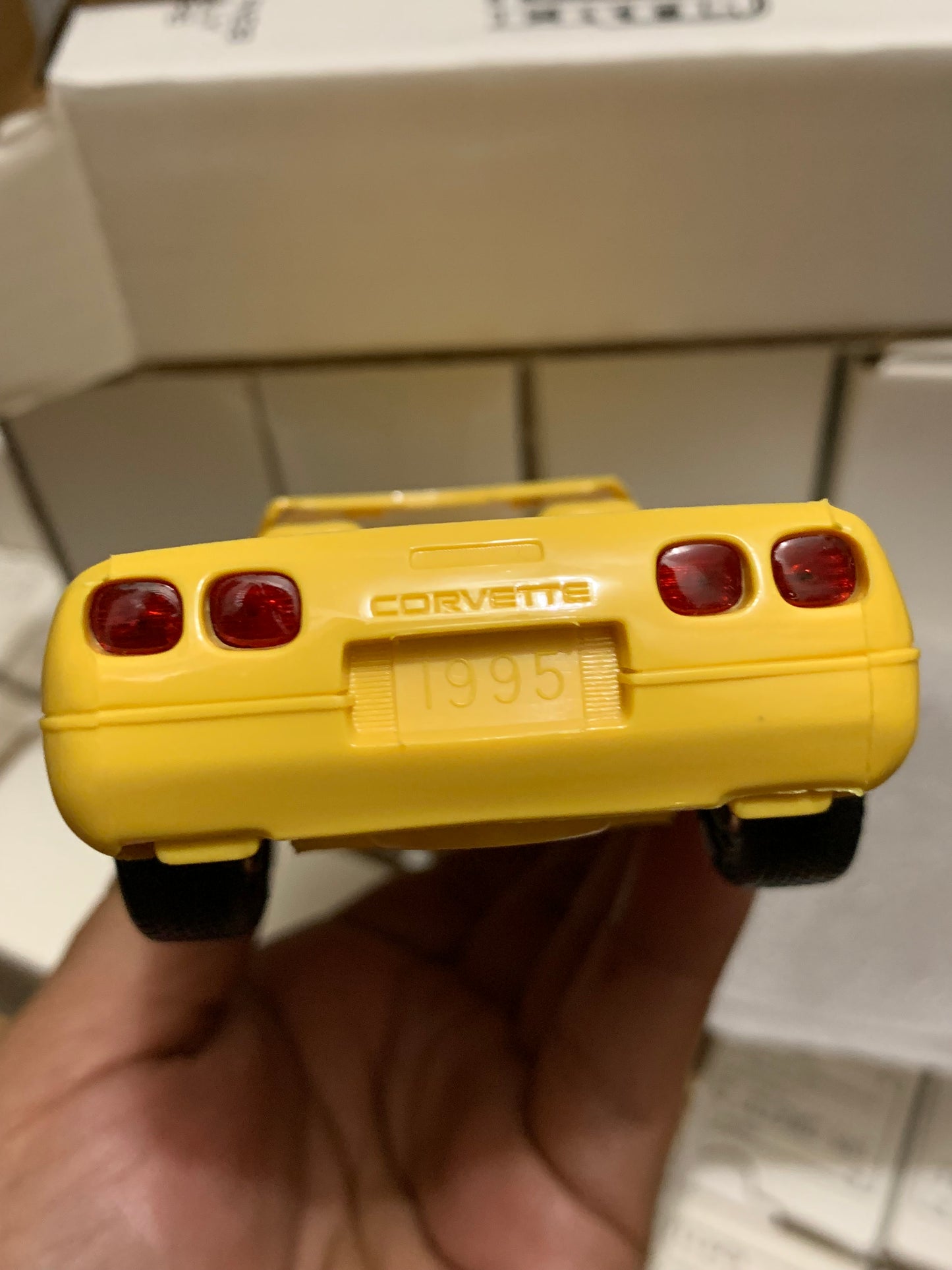 Vintage NOS AMT/ERTL 1995 Corvette Convertible screw bottom Dealer Promo model's 1/25