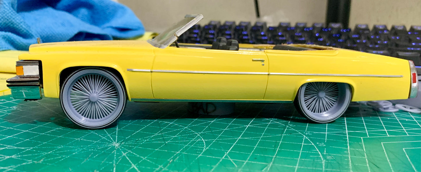 1/25 Scale - 26" TMP Wire Wheels - Donk, Big Rims, Old Schools, Traditionals, SUV