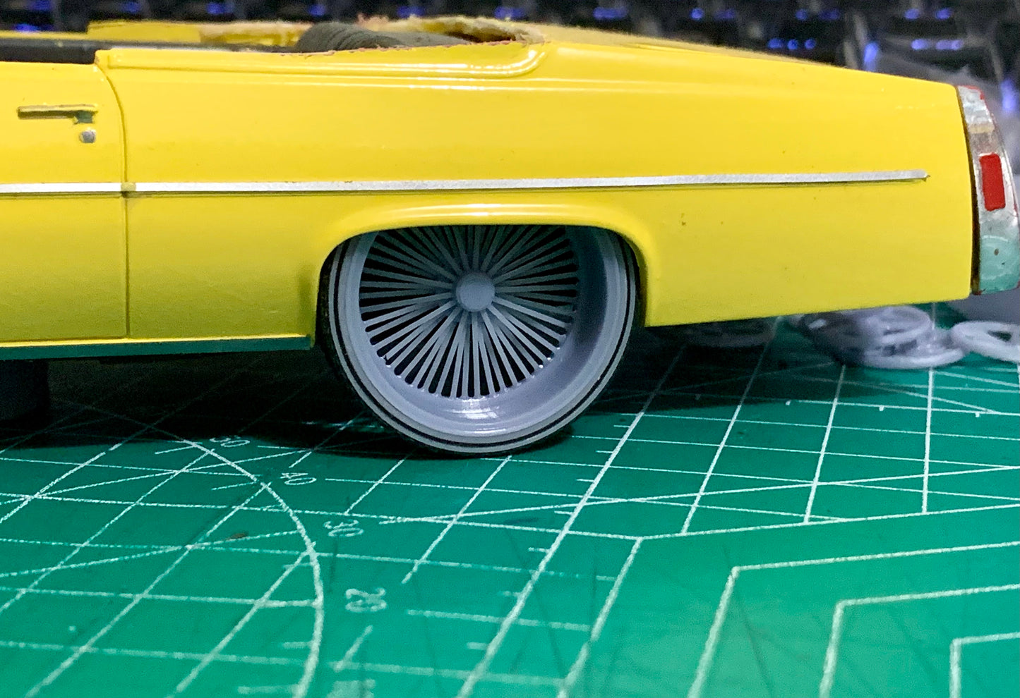 1/25 Scale - 26" TMP Wire Wheels - Donk, Big Rims, Old Schools, Traditionals, SUV