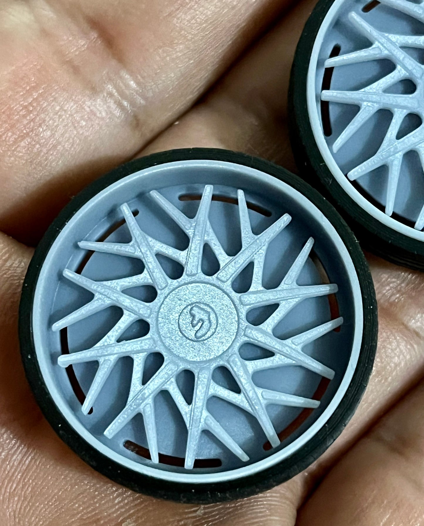 1/25 Scale - Forgiato "BLOCCO" Spinner - in 26"-36" Donk, Big Rims, Old Schools, Traditionals, SUV