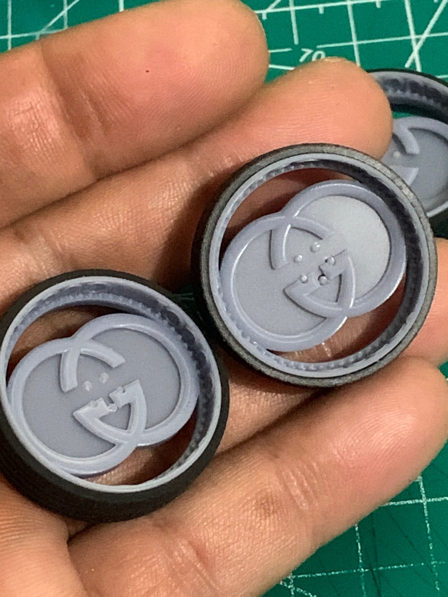 1/25 Scale - TMP Custom "CG" Rims - in 26"-36" Donk, Big Rims, Old Schools, Traditionals, SUV