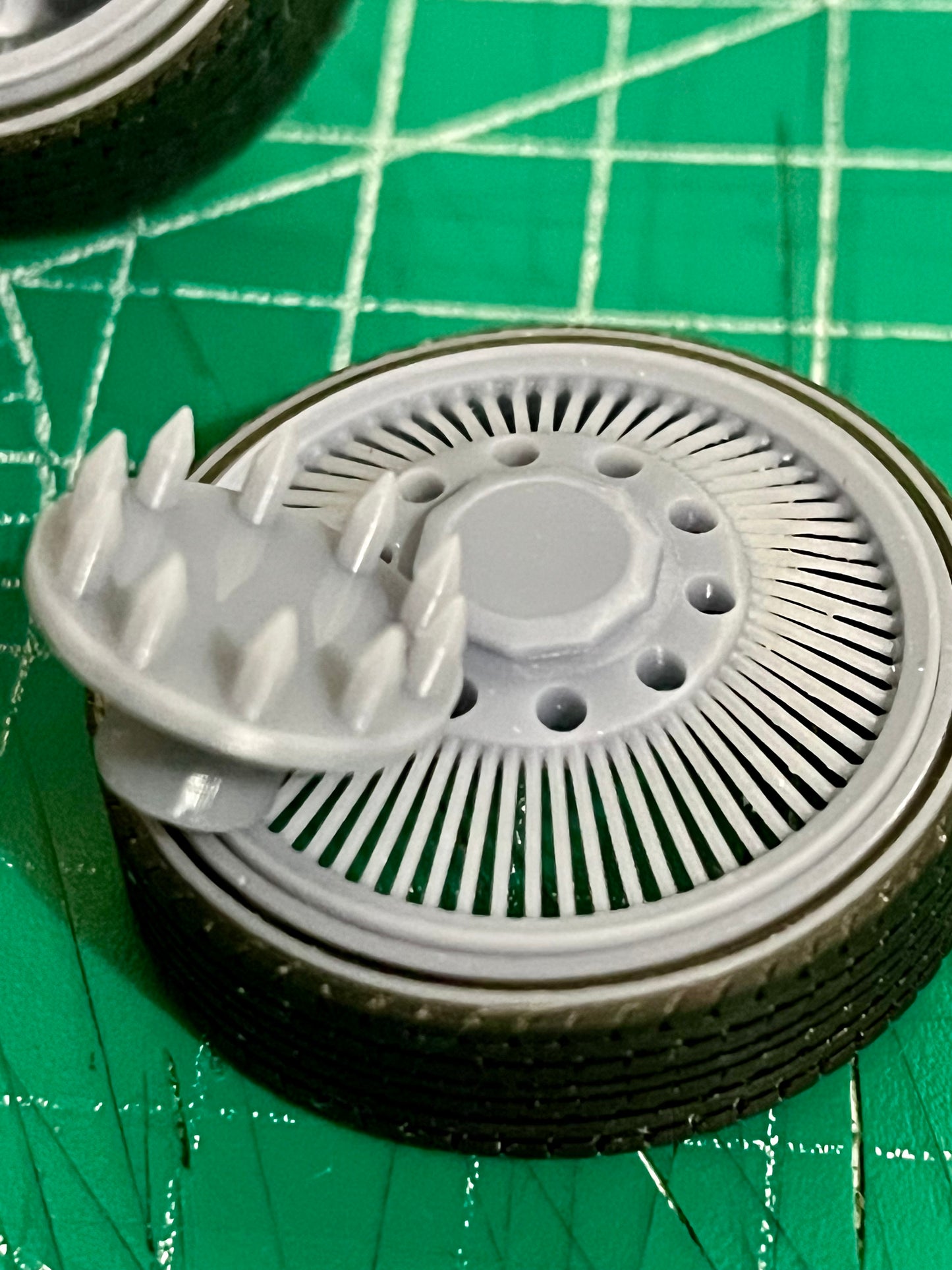 1/25 Scale - 26" TMP Dually Truck Wire Wheels - Donk, Big Rims, Old Schools, Traditionals, SUV