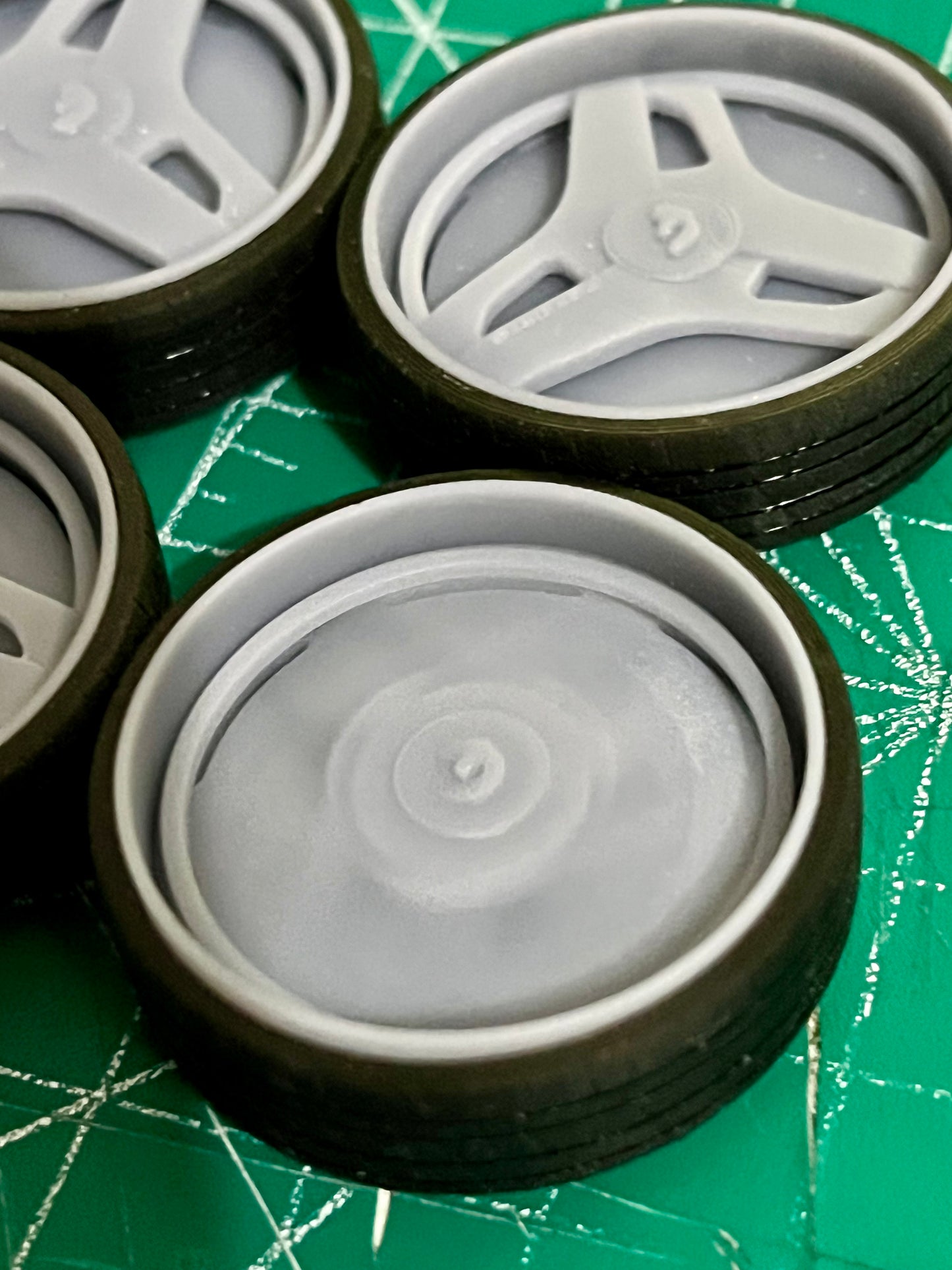 1/25 Scale - Forgiato "713-2" Spinner - in 26"-36" Donk, Big Rims, Old Schools, Traditionals, SUV