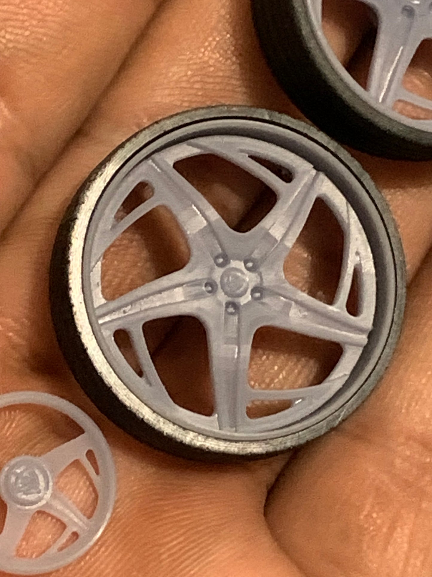 1/25 Scale - SD FORGED "SICKLE" Rims - in 26"-36" Donk, Big Rims, Old Schools, Traditionals, SUV