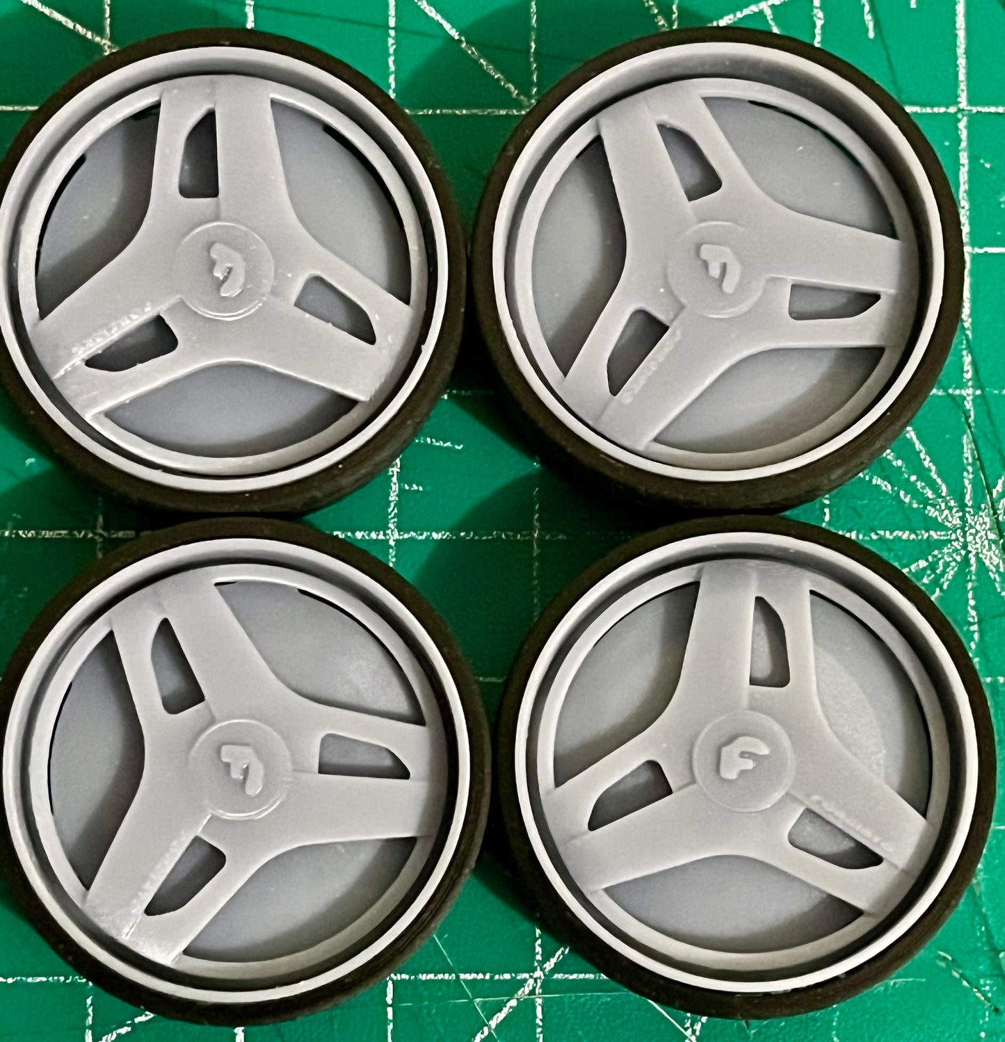 1/25 Scale - Forgiato "713-2" Spinner - in 26"-36" Donk, Big Rims, Old Schools, Traditionals, SUV