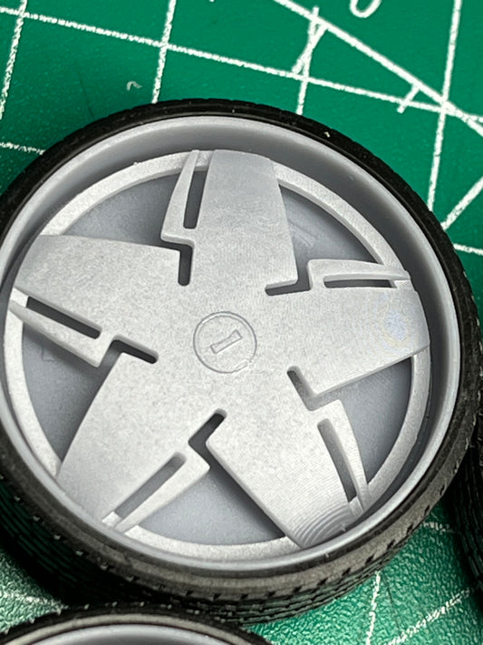 1/25 Scale - DUB "MAZE S809" Spinner - in 26"-36" Donk, Big Rims, Old Schools, Traditionals, SUV