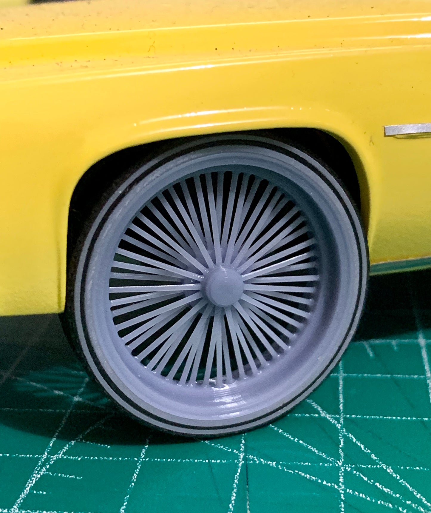 1/25 Scale - 26" TMP Wire Wheels - Donk, Big Rims, Old Schools, Traditionals, SUV