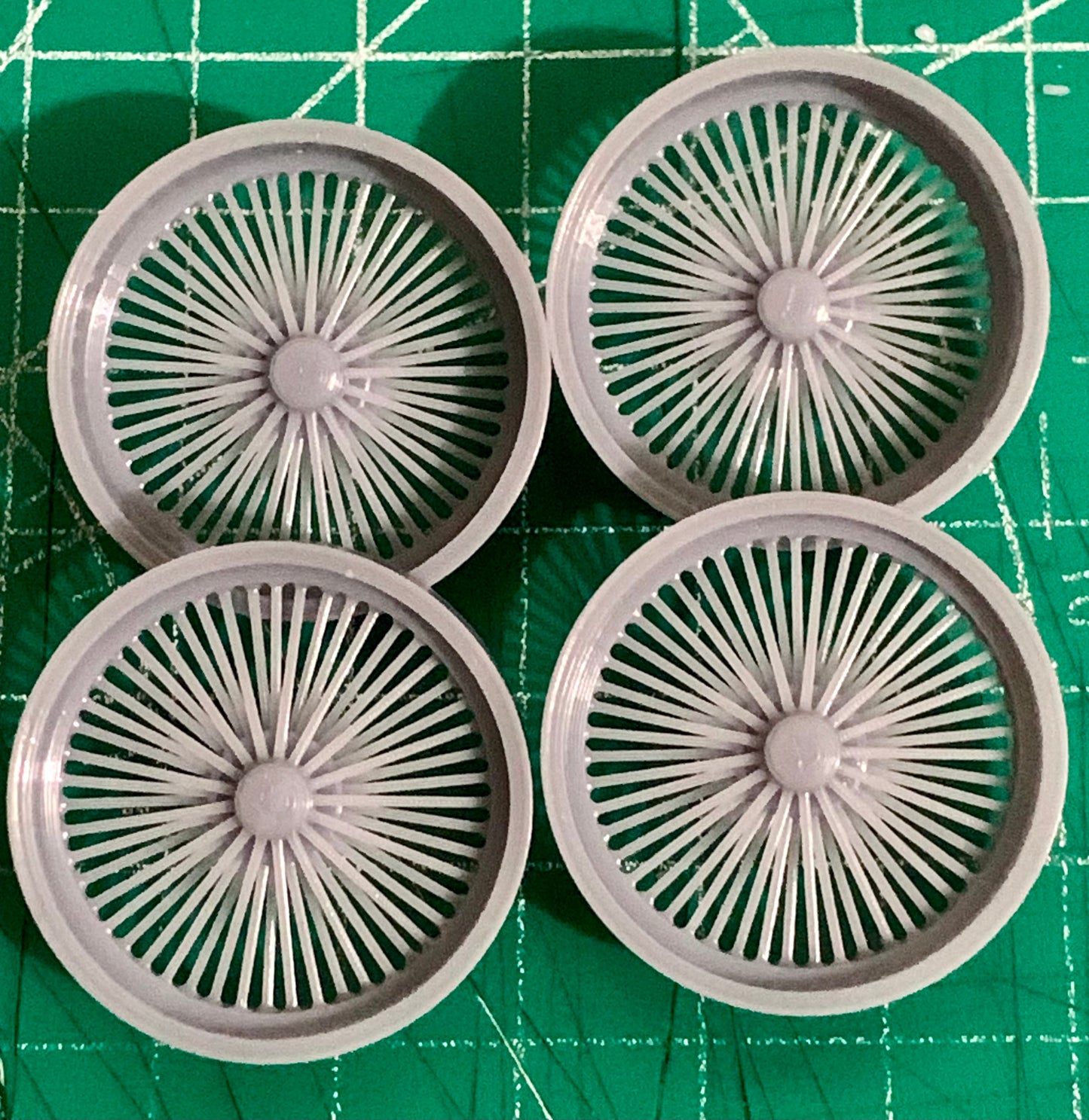 1/25 Scale - 26" TMP Wire Wheels - Donk, Big Rims, Old Schools, Traditionals, SUV