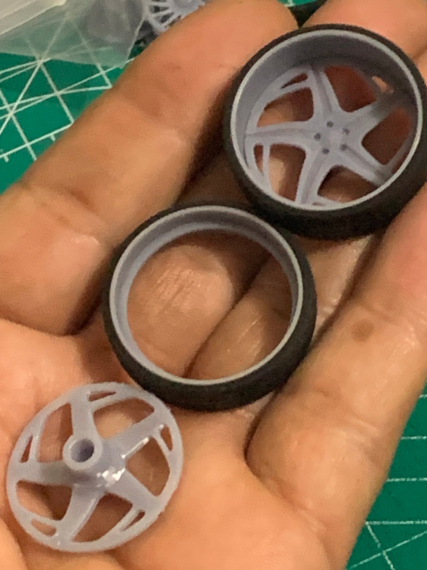 1/25 Scale - SD FORGED "SICKLE" Rims - in 26"-36" Donk, Big Rims, Old Schools, Traditionals, SUV