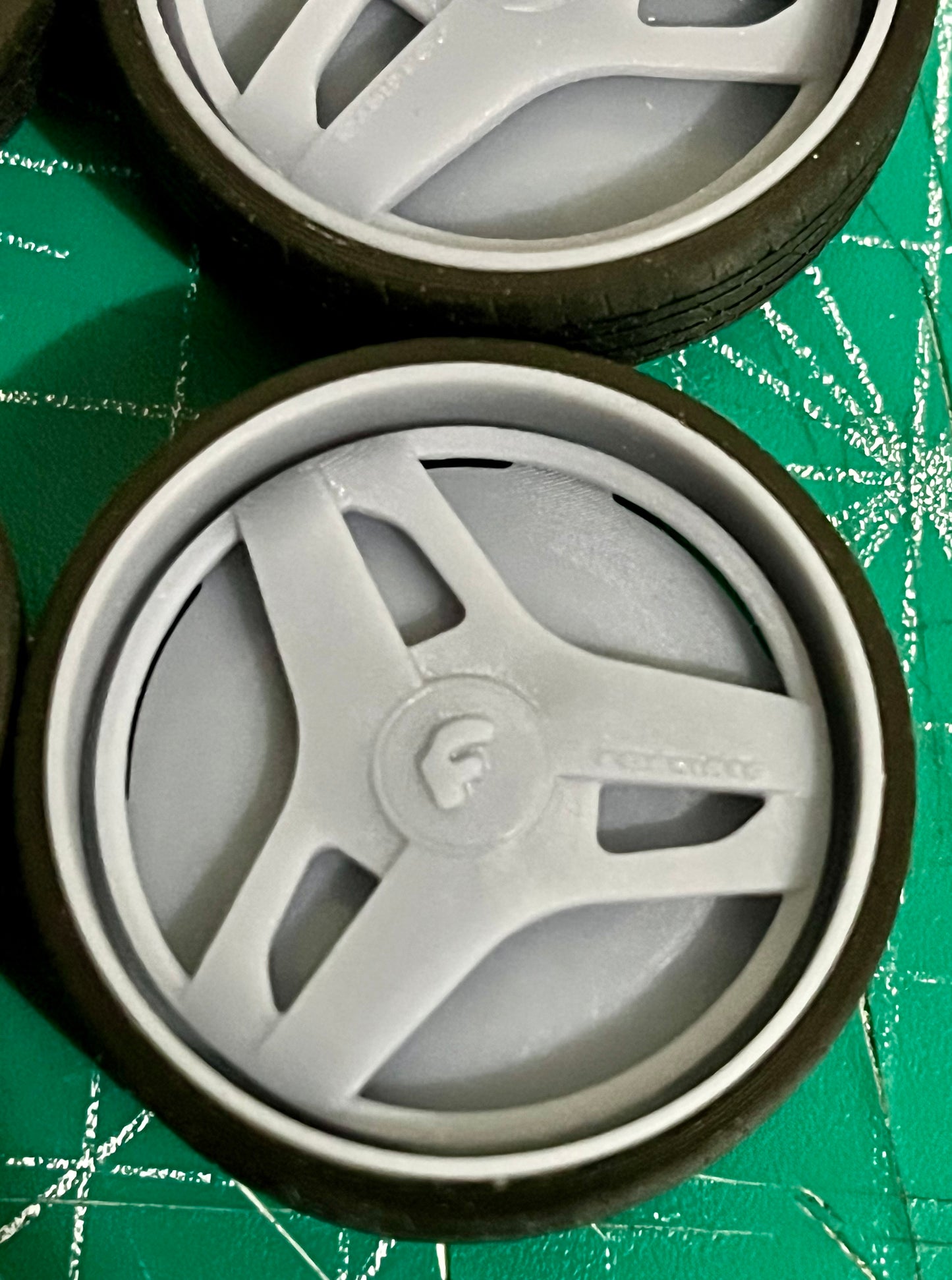 1/25 Scale - Forgiato "713-2" Spinner - in 26"-36" Donk, Big Rims, Old Schools, Traditionals, SUV