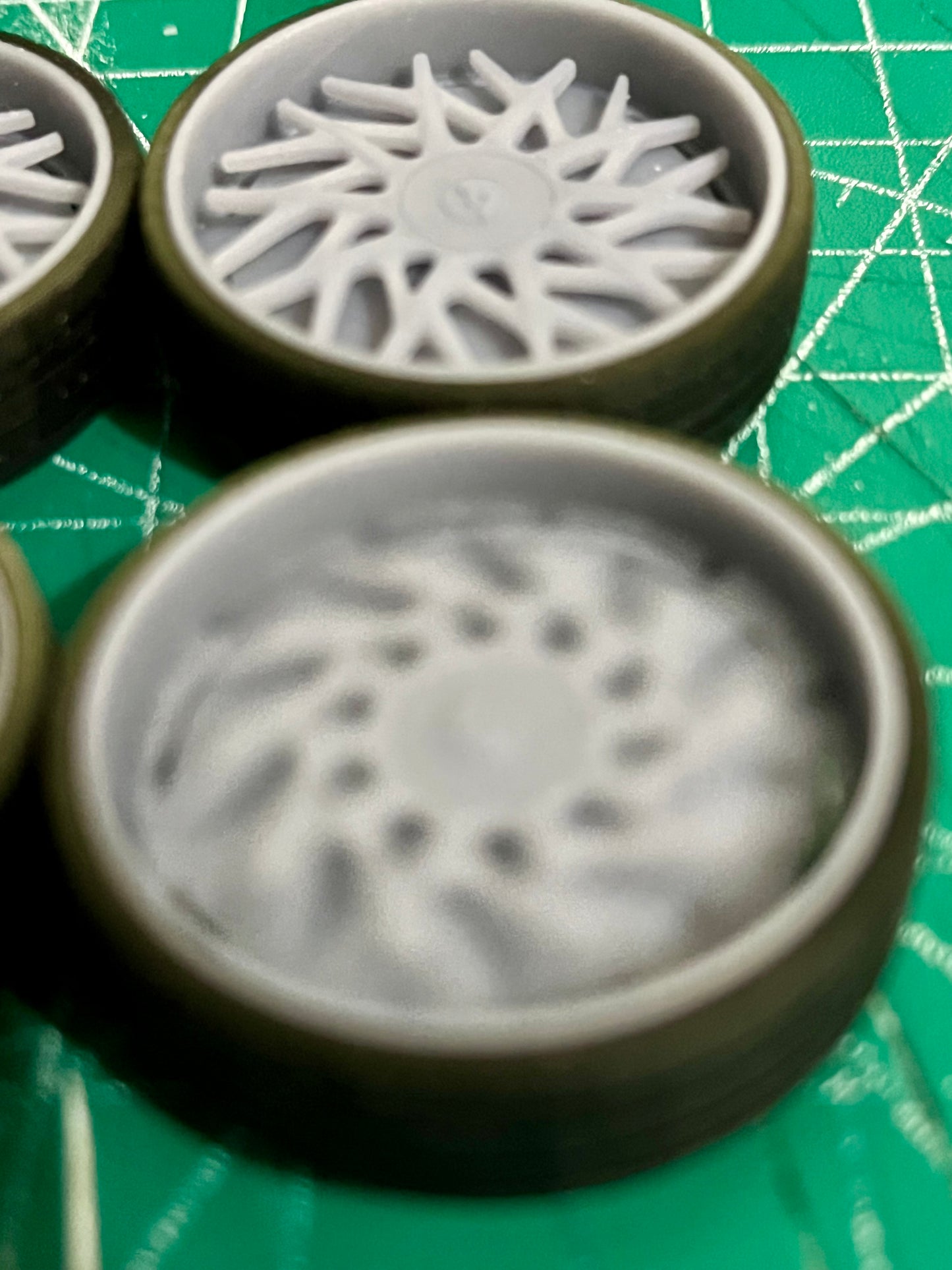 1/25 Scale - Forgiato "BLOCCO" Spinner - in 26"-36" Donk, Big Rims, Old Schools, Traditionals, SUV