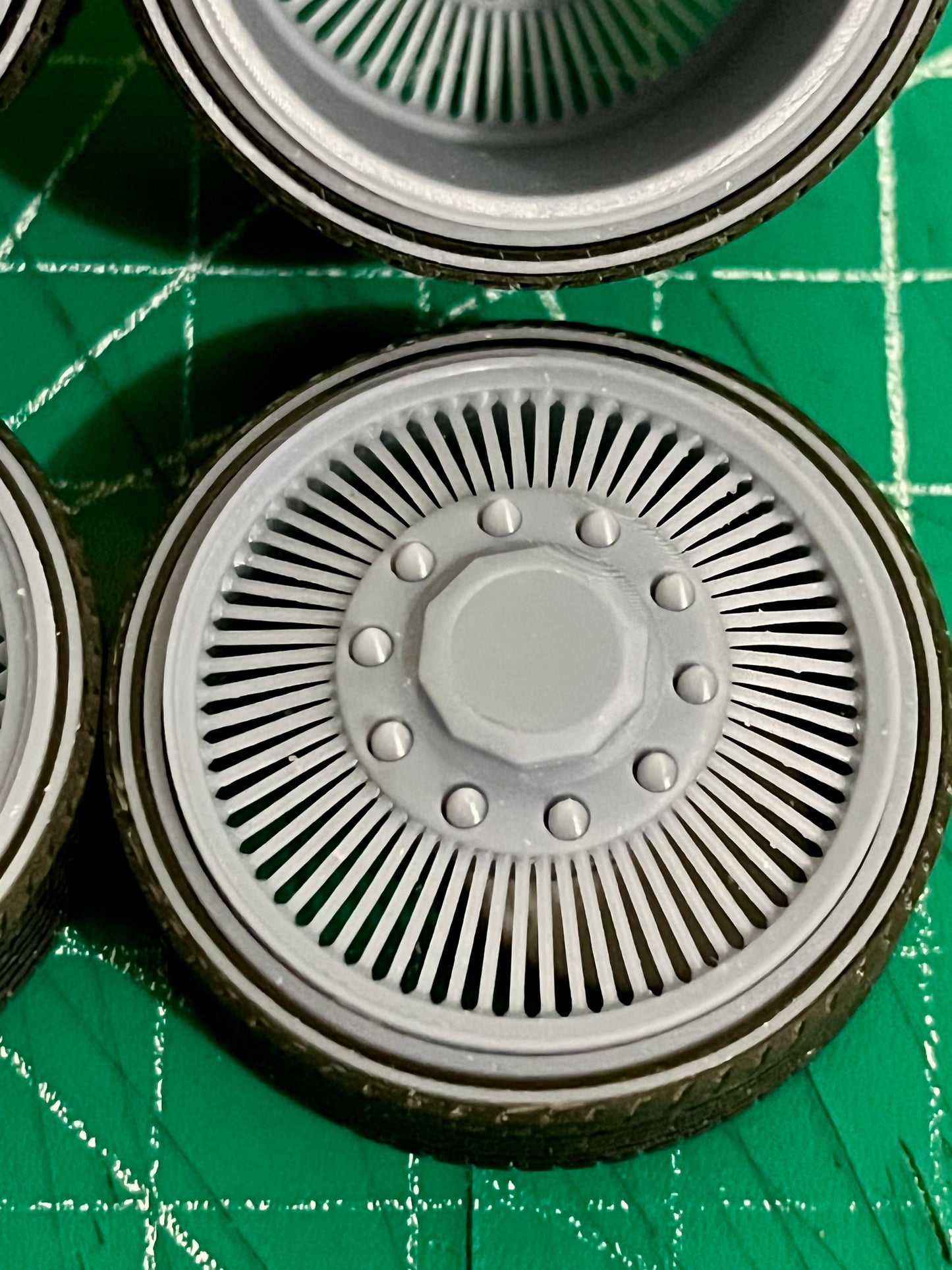 1/25 Scale - 26" TMP Dually Truck Wire Wheels - Donk, Big Rims, Old Schools, Traditionals, SUV