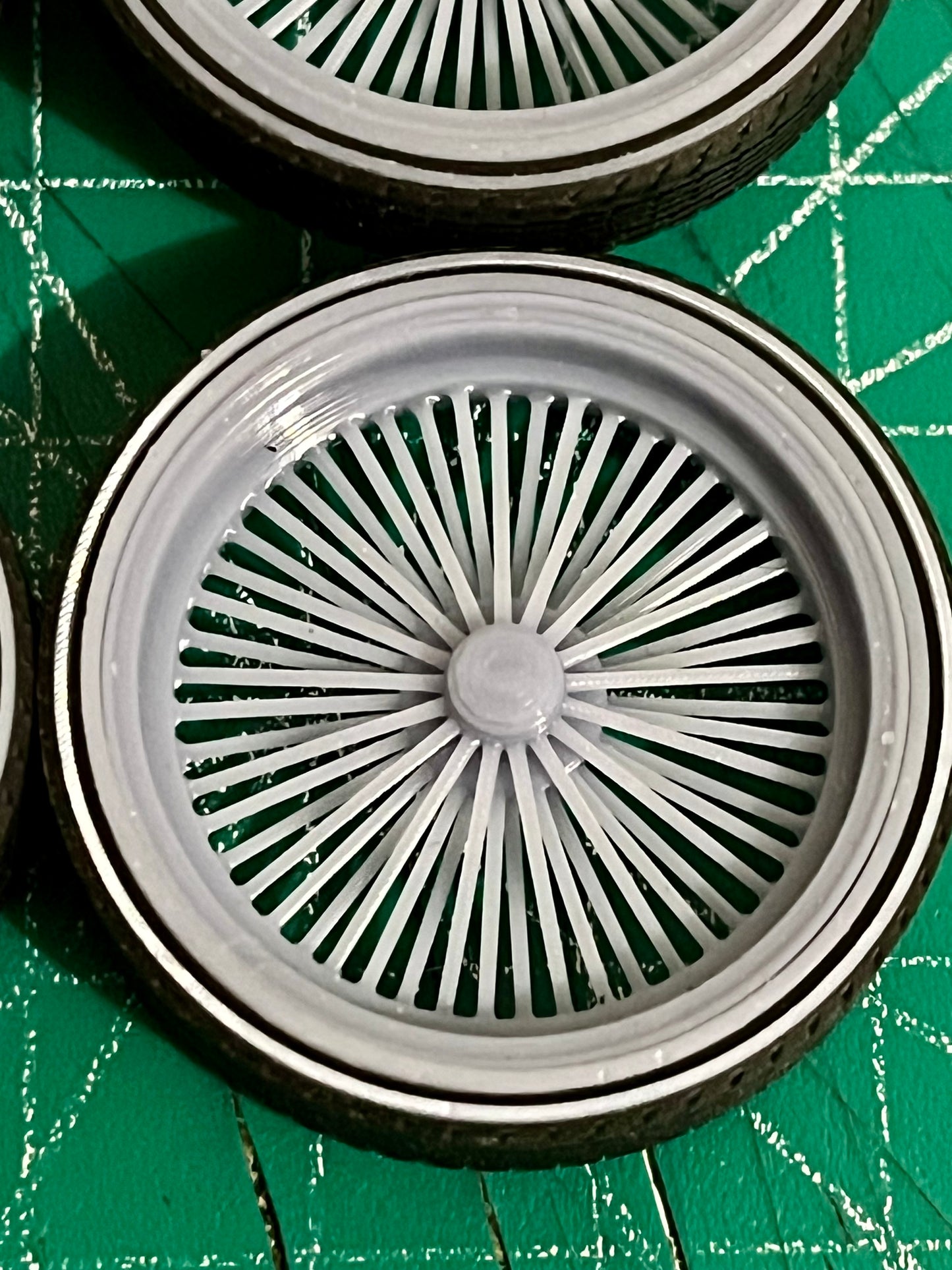 1/25 Scale - 26" TMP Wire Wheels - Donk, Big Rims, Old Schools, Traditionals, SUV