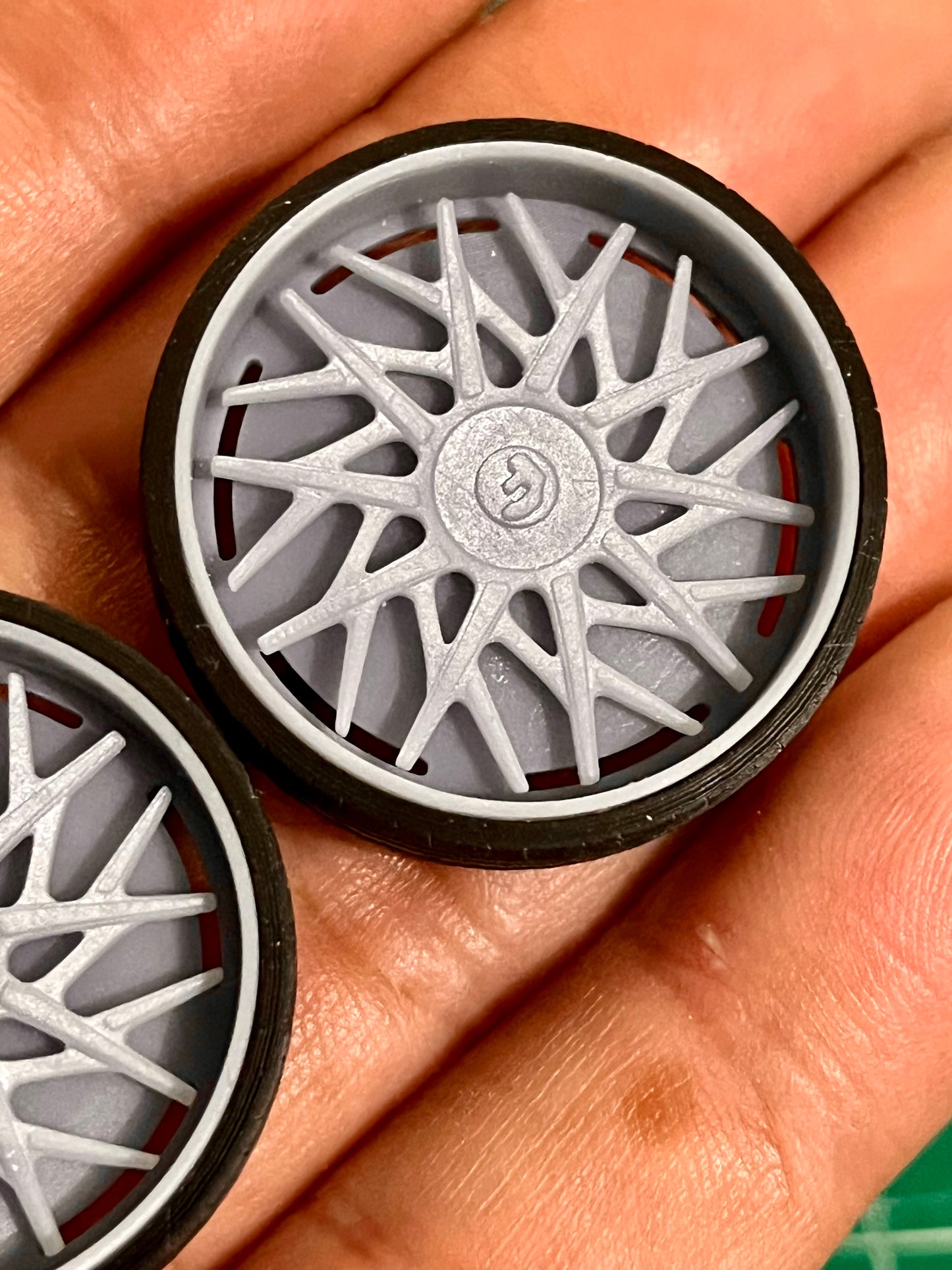 1/25 Scale - Forgiato "BLOCCO" Spinner - in 26"-36" Donk, Big Rims, Old Schools, Traditionals, SUV