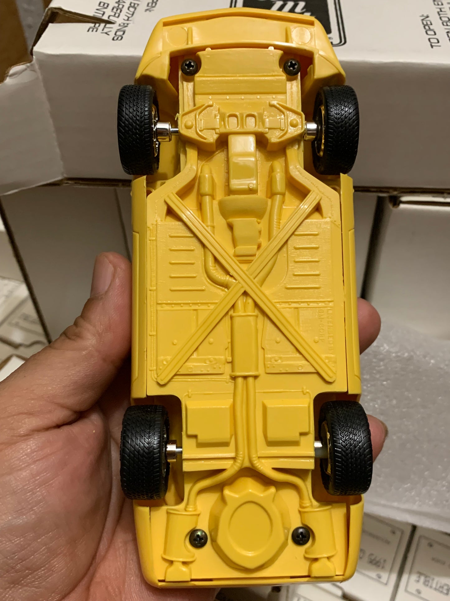 Vintage NOS AMT/ERTL 1995 Corvette Convertible screw bottom Dealer Promo model's 1/25