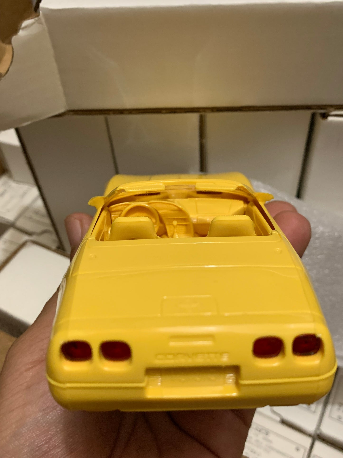 Vintage NOS AMT/ERTL 1995 Corvette Convertible screw bottom Dealer Promo model's 1/25