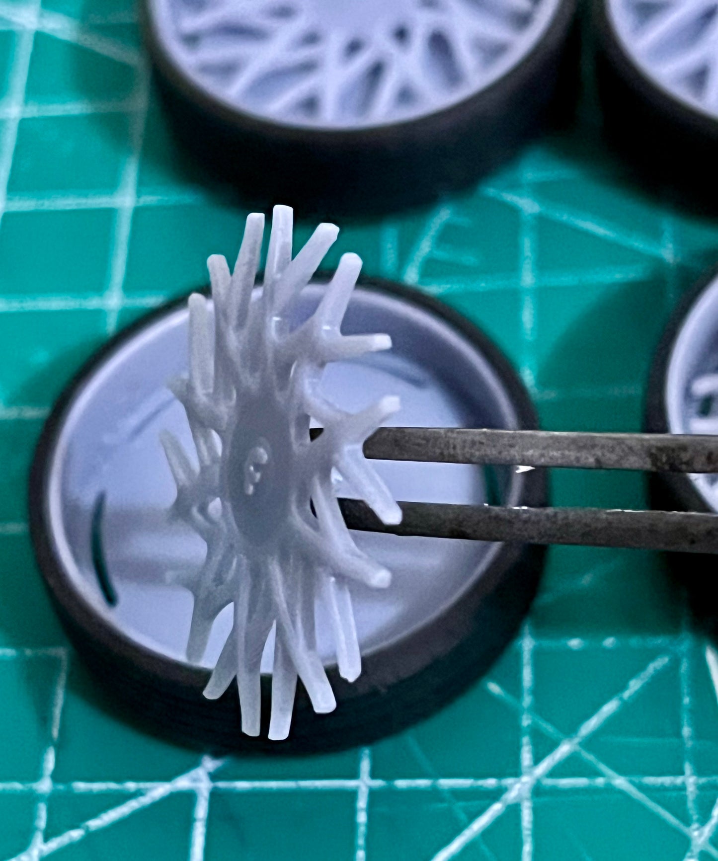 1/25 Scale - Forgiato "BLOCCO" Spinner - in 26"-36" Donk, Big Rims, Old Schools, Traditionals, SUV