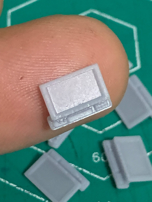 1/25 Scale - TMP Pop Out Screen with Flat-Back Faceplate