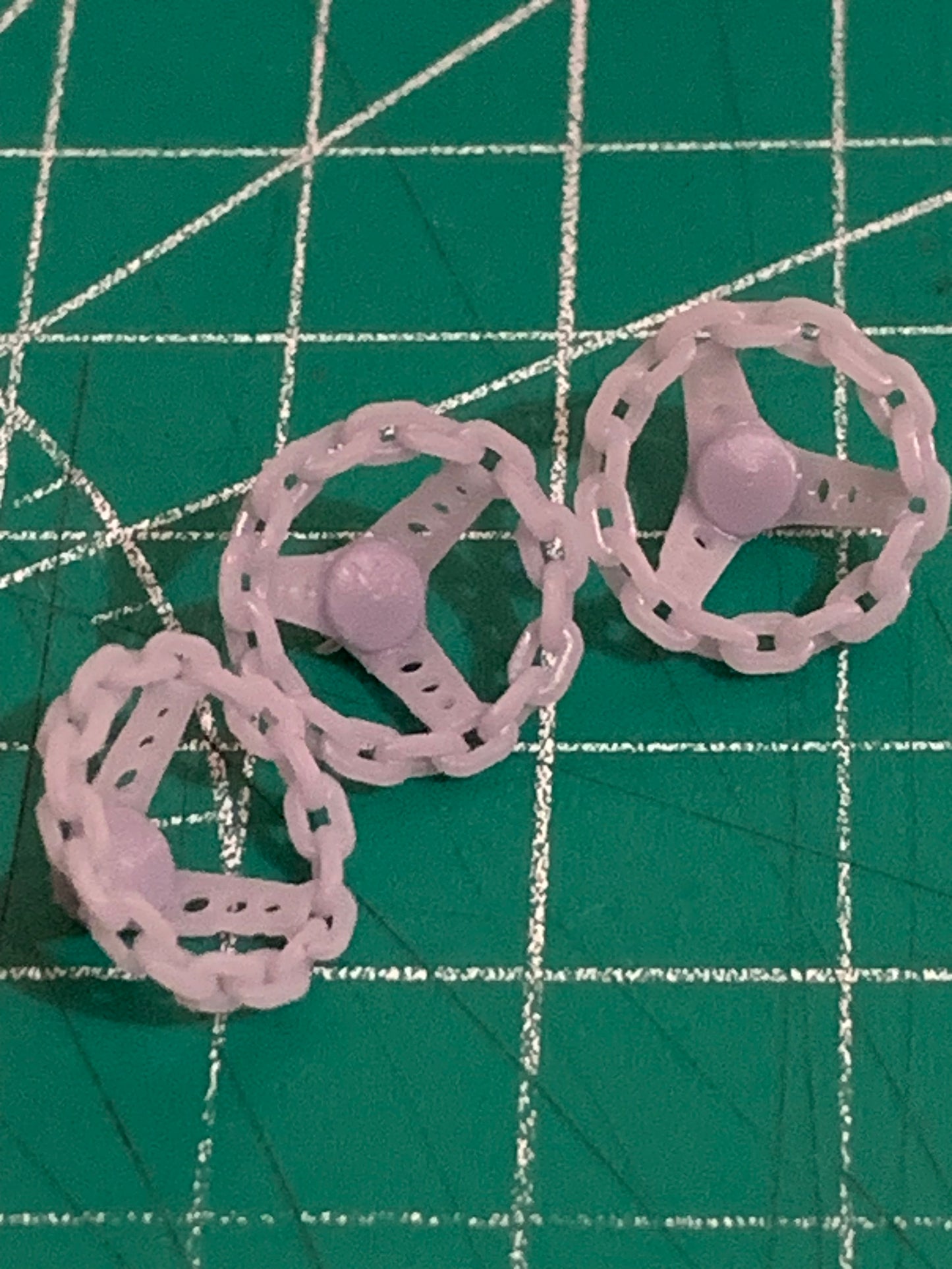1/25 Scale - Old School Style Chain Steering Wheel