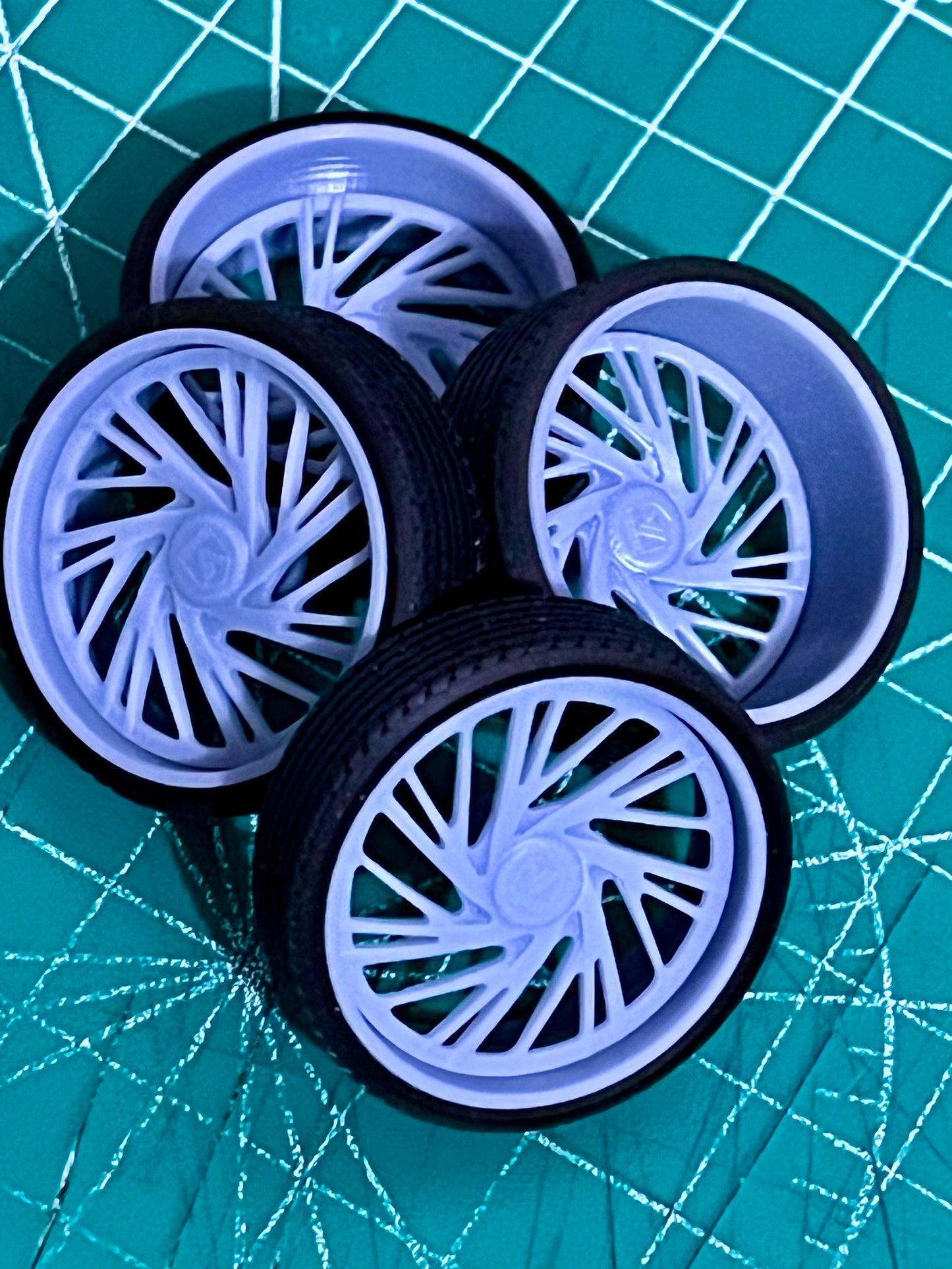 1/25 Scale - ASANTI AF868 "Big Cap"- in 26"-36" Donk, Big Rims, Old Schools, Traditionals, SUV