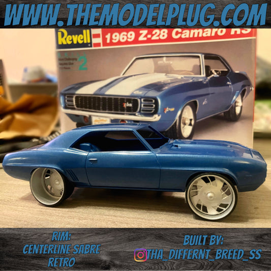 1/25 Scale - Centerline Saber V29 retro in 24"-30" Trucks, SUV, Box Chevy, Donk, G-Body