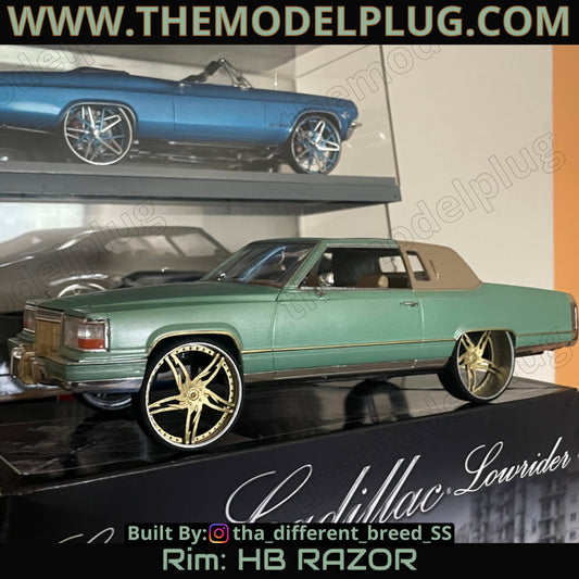 1/25 Scale - HB RAZOR - in 26"-36" Donk, Big Rims, Box Chevy, G-Body