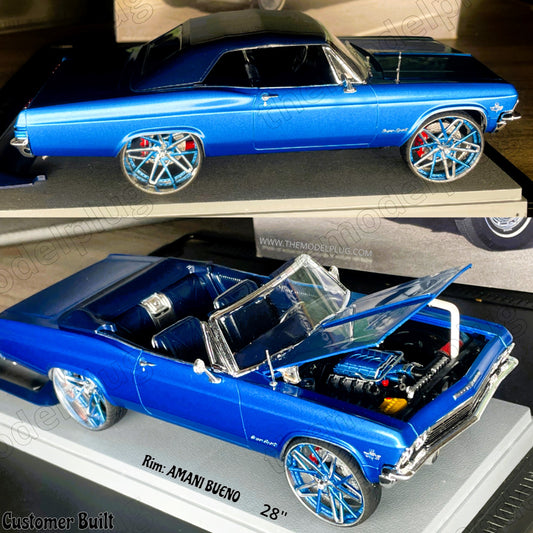 1/25 Scale - AMAN! BUENO - in 26"-30" Donk, Big Rims, Box Chevy, G-Body