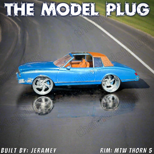 1/25 Scale - MTW THORN-5 in 26"-30" Donks, G-Body, Caprice, Impala, Big Rims
