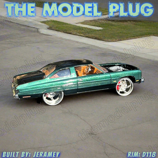 1/25 Scale - TMP D118 Custom in 26"-30" Donk, Big Rims, Box Chevy, G-Body