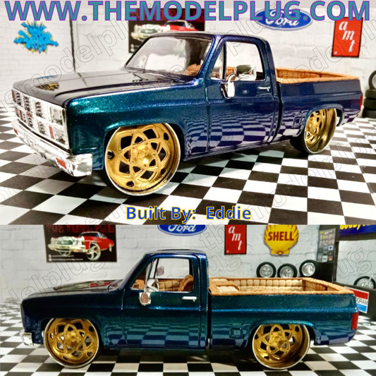 1/25 Scale - TMP D145 in 26"-36" Donk, Big Rims, Box Chevy, G-Body