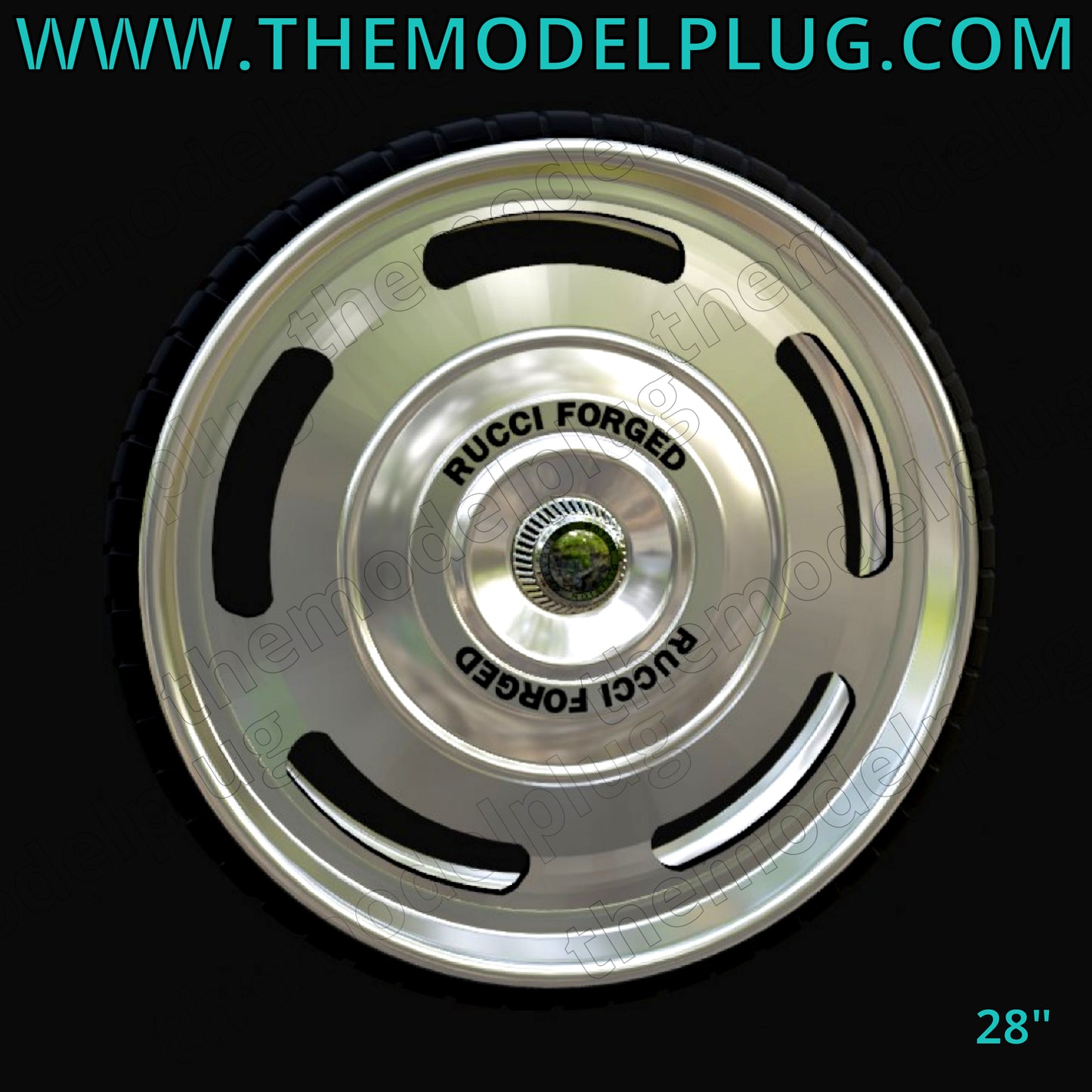 1/25 Scale - RUCC! SS in 22"-30" Donks, G-Body, Caprice, Impala, Big Rims