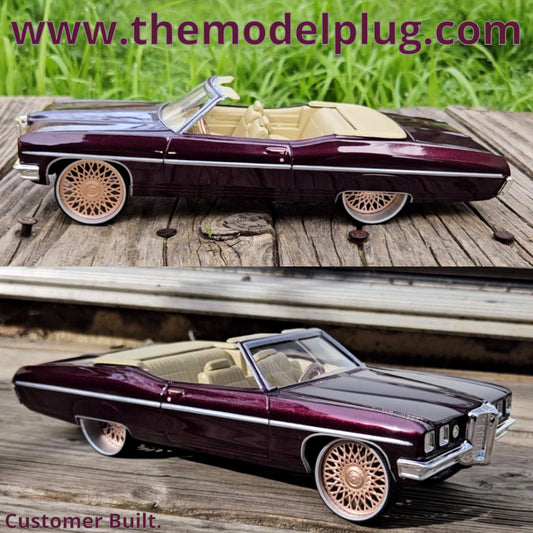 1/25 Scale - TMP D072 Forgi Tessuto in 26"-30" Donk, Box, Bubble, Caprice, Impala