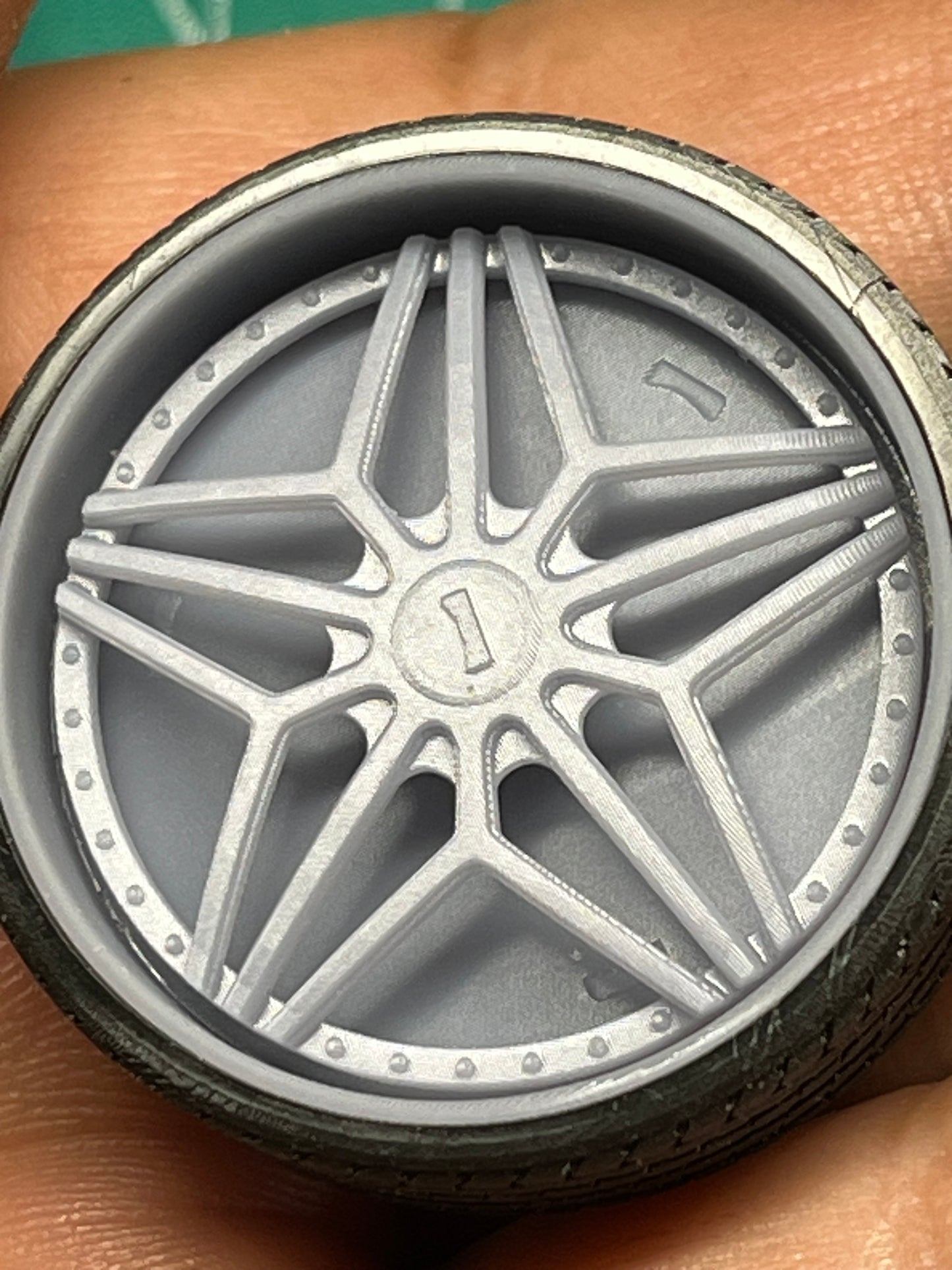 1/25 Scale - DUB "GHETTO BANDIT" Spinner - in 26"-36" Donk, Big Rims, Old Schools, Traditionals, SUV (Copy 2)