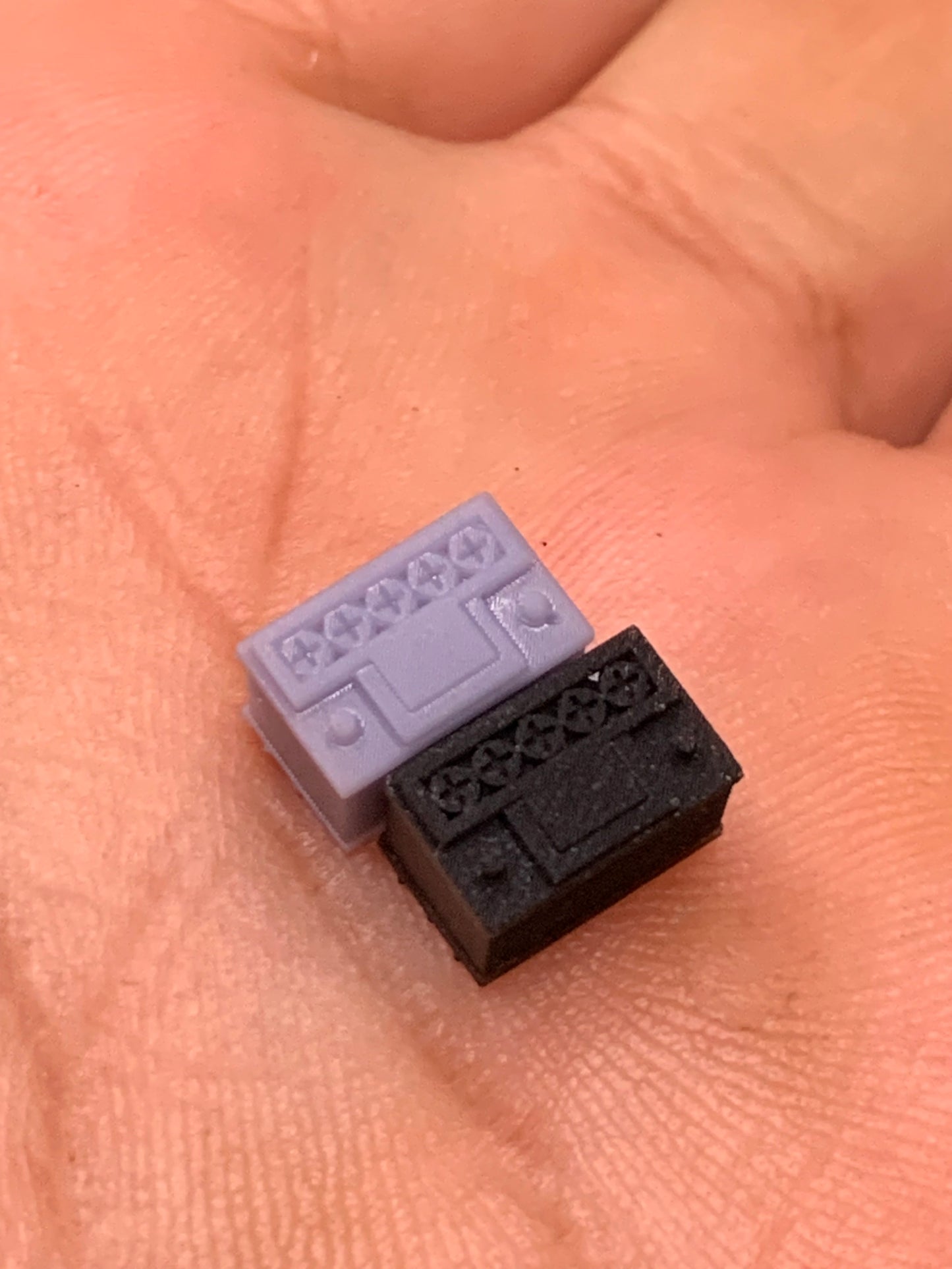 1/25 Scale - Traditional Style Top Post Batteries, Donk, Lowrider, Import, Truck