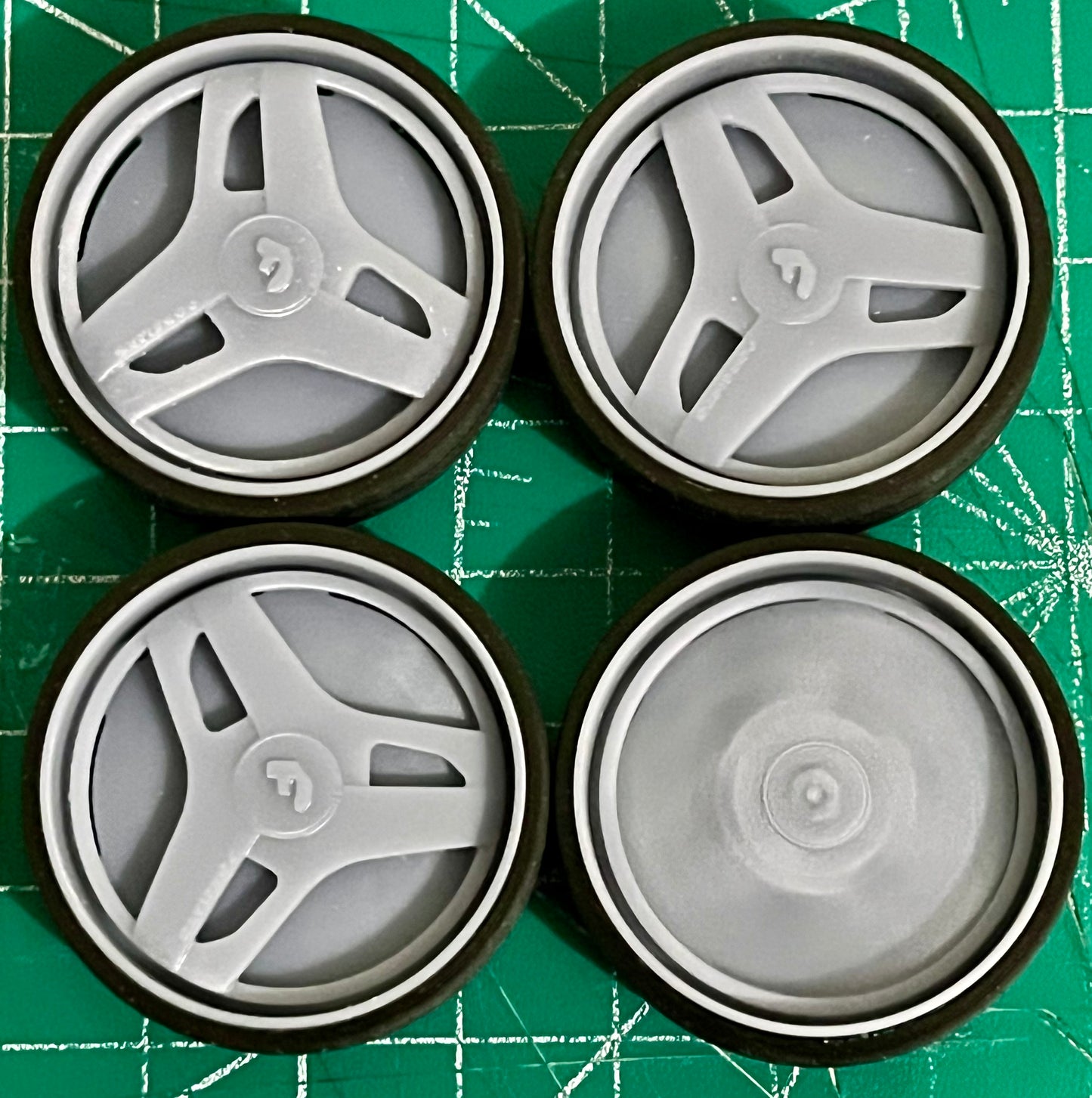 1/25 Scale - Forgiato "713-2" Spinner - in 26"-36" Donk, Big Rims, Old Schools, Traditionals, SUV