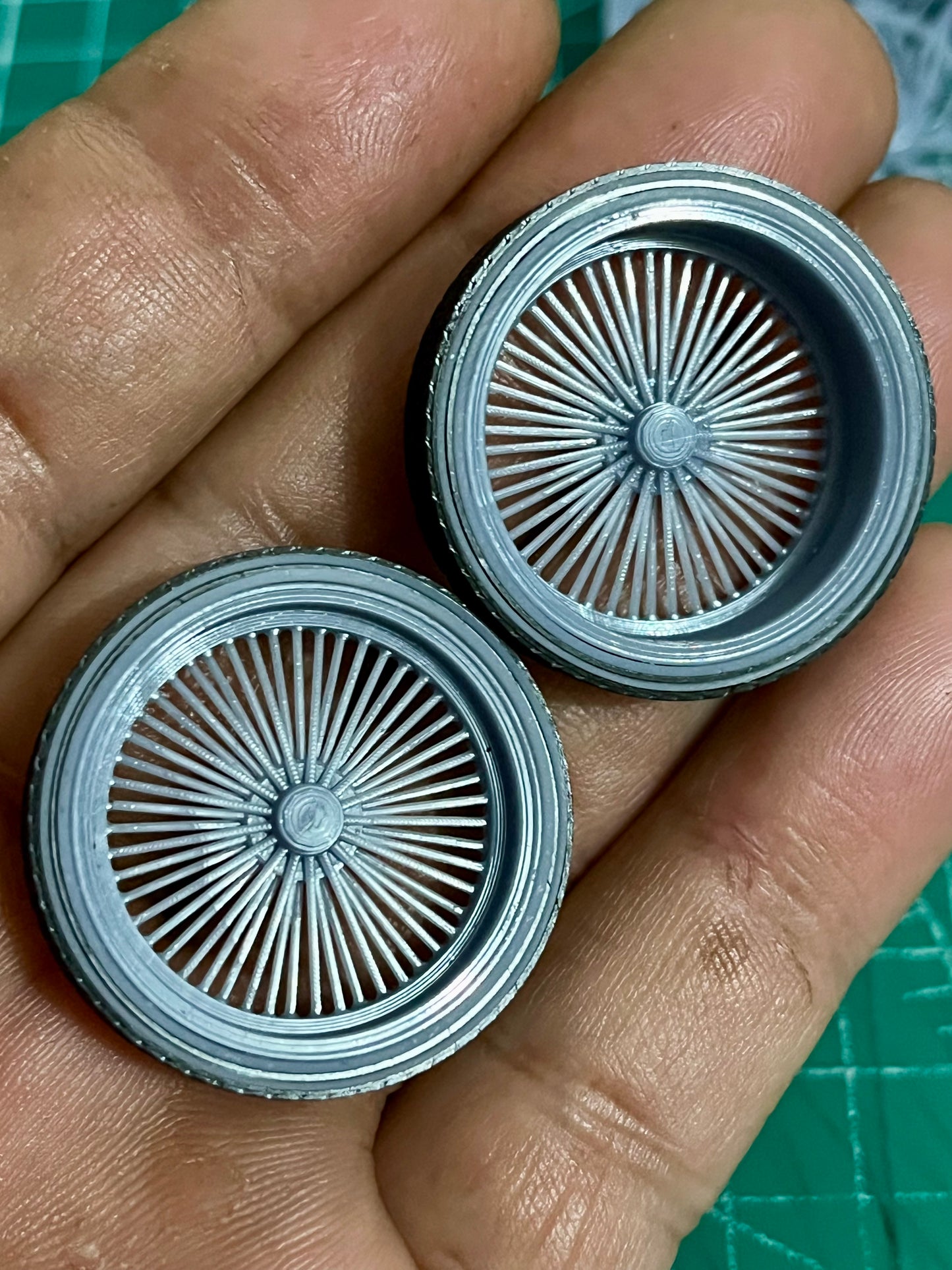 1/25 Scale - 26" TMP Wire Wheels - Donk, Big Rims, Old Schools, Traditionals, SUV