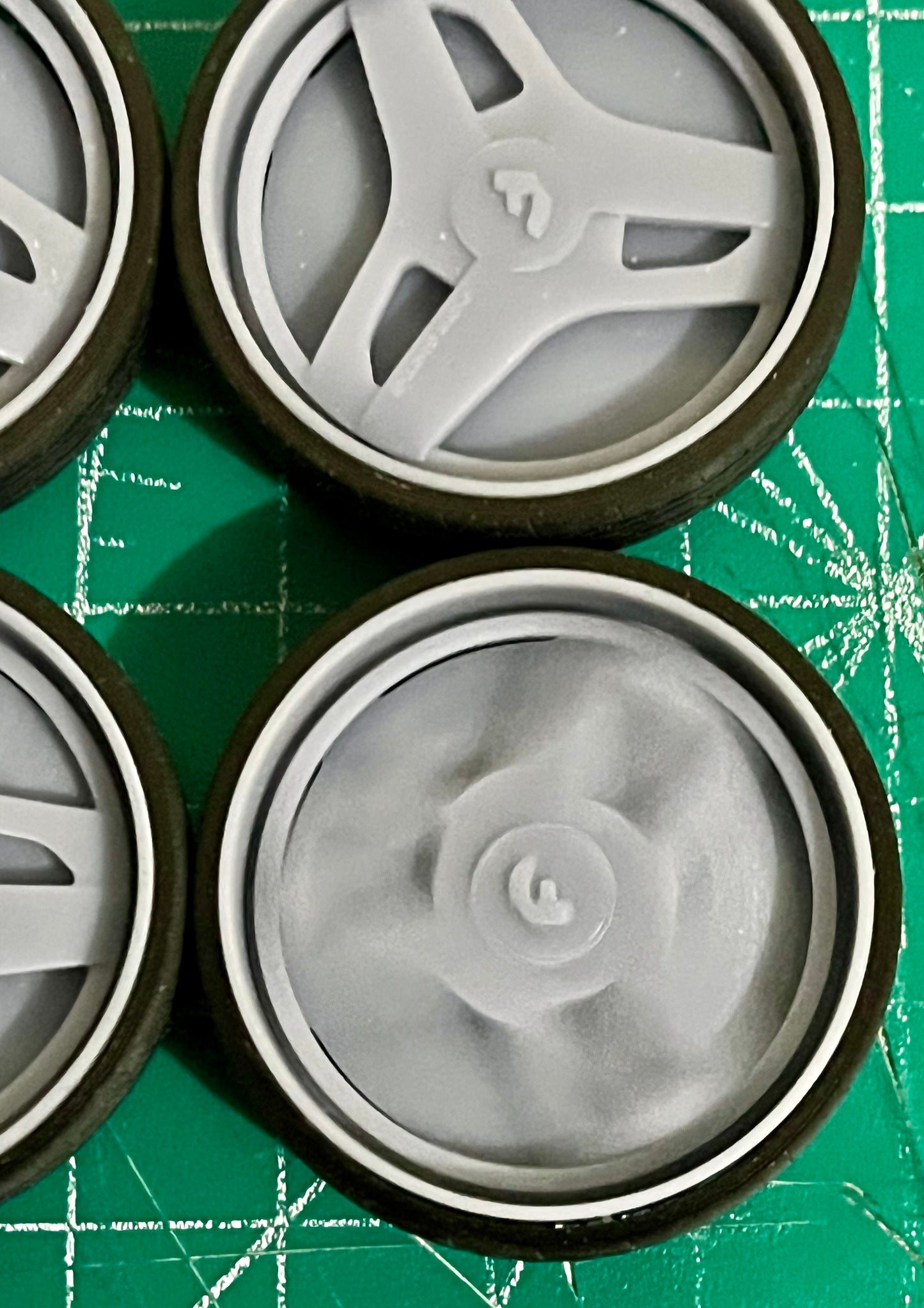 1/25 Scale - Forgiato "713-2" Spinner - in 26"-36" Donk, Big Rims, Old Schools, Traditionals, SUV