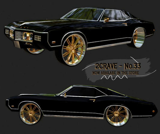 1/25 Scale - 2CRAVE No33 - in 26"-36" - Donk, Old School, Traditional, Luxury, Truck, SUV