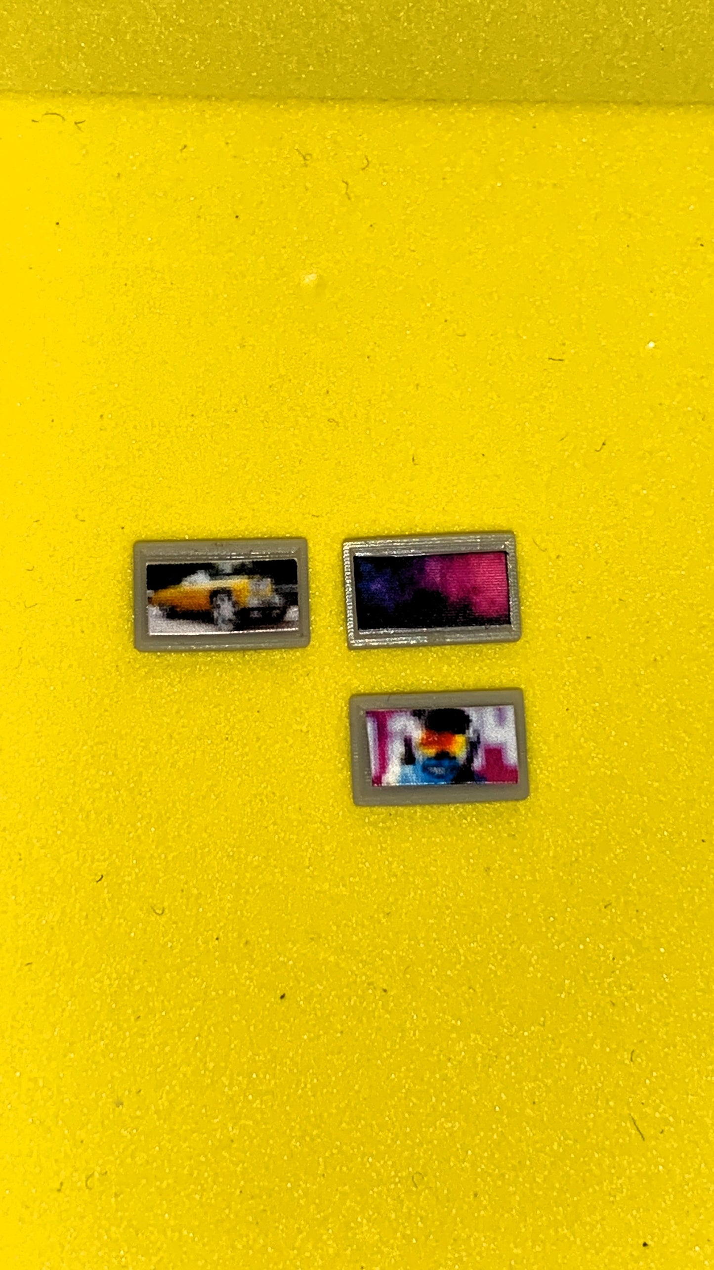 1/25 Scale - TMP 7" Universal Mount Screen Sticker Overlays (S6)