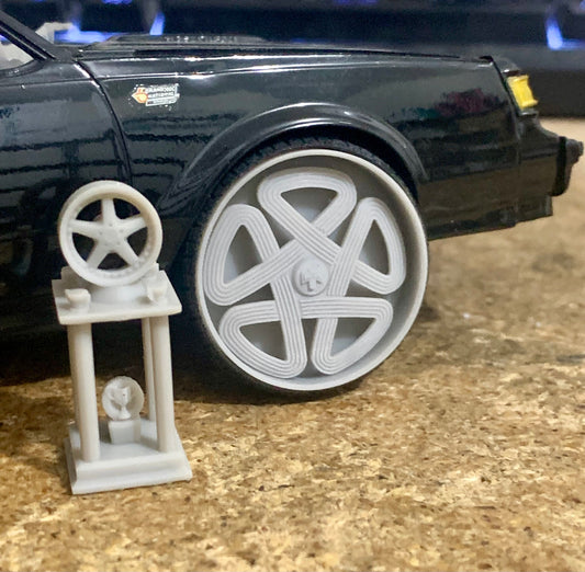 1/25 Scale - 1st Place Car Show Trophy (T1)