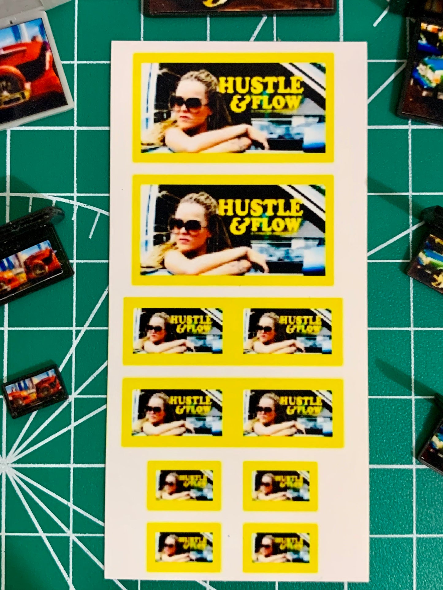 1/25 Scale - TMP Screen Stickers #005 - Fits all 3 screen sizes