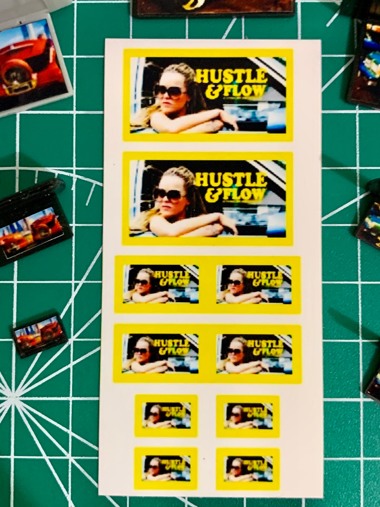 1/25 Scale - TMP Screen Stickers #005 - Fits all 3 screen sizes