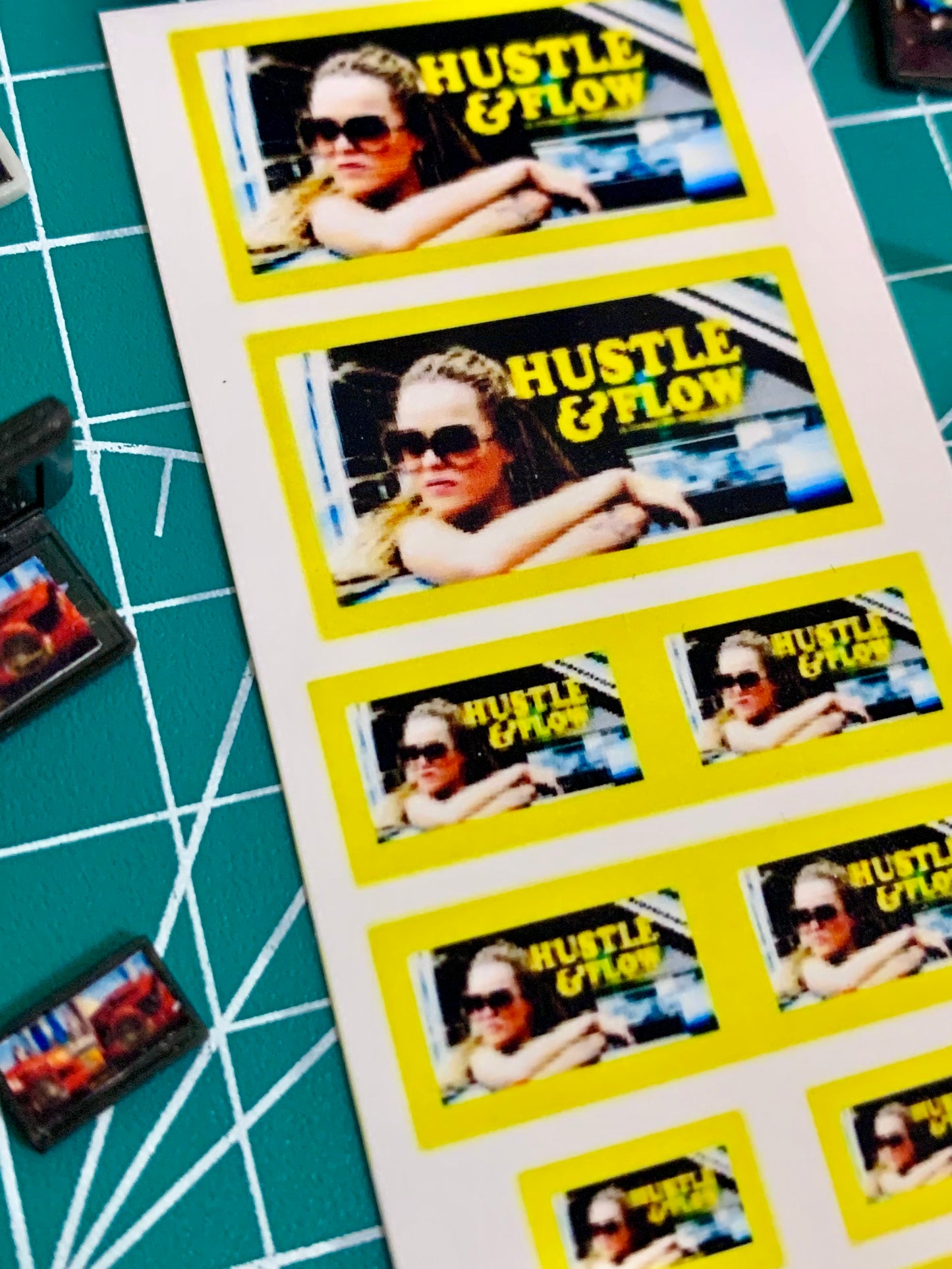 1/25 Scale - TMP Screen Stickers #005 - Fits all 3 screen sizes