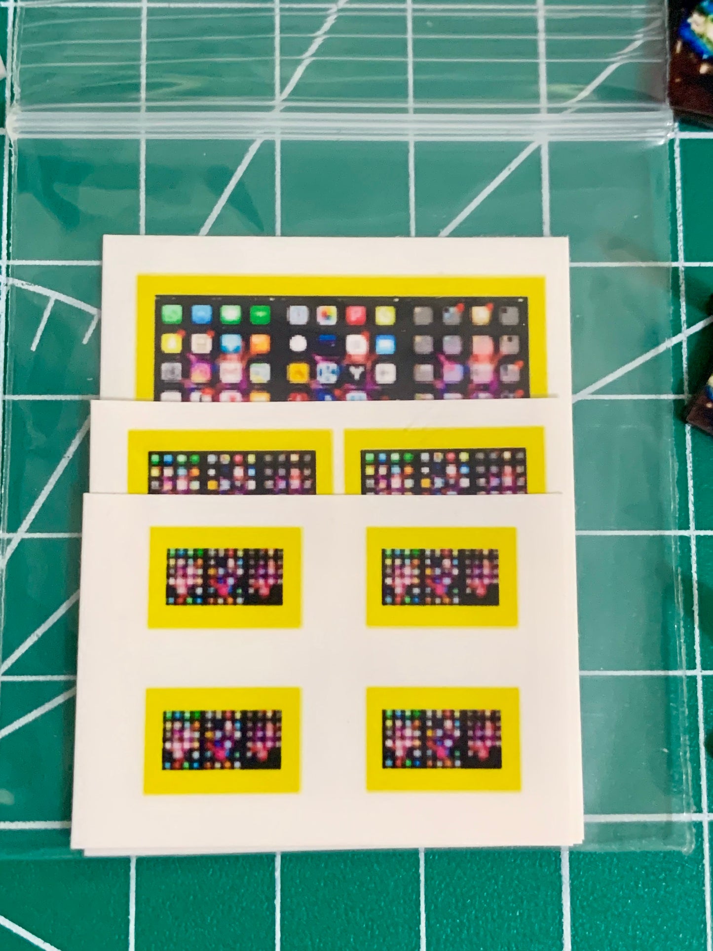 1/25 Scale - TMP Screen Stickers #004 - Fits all 3 screen sizes