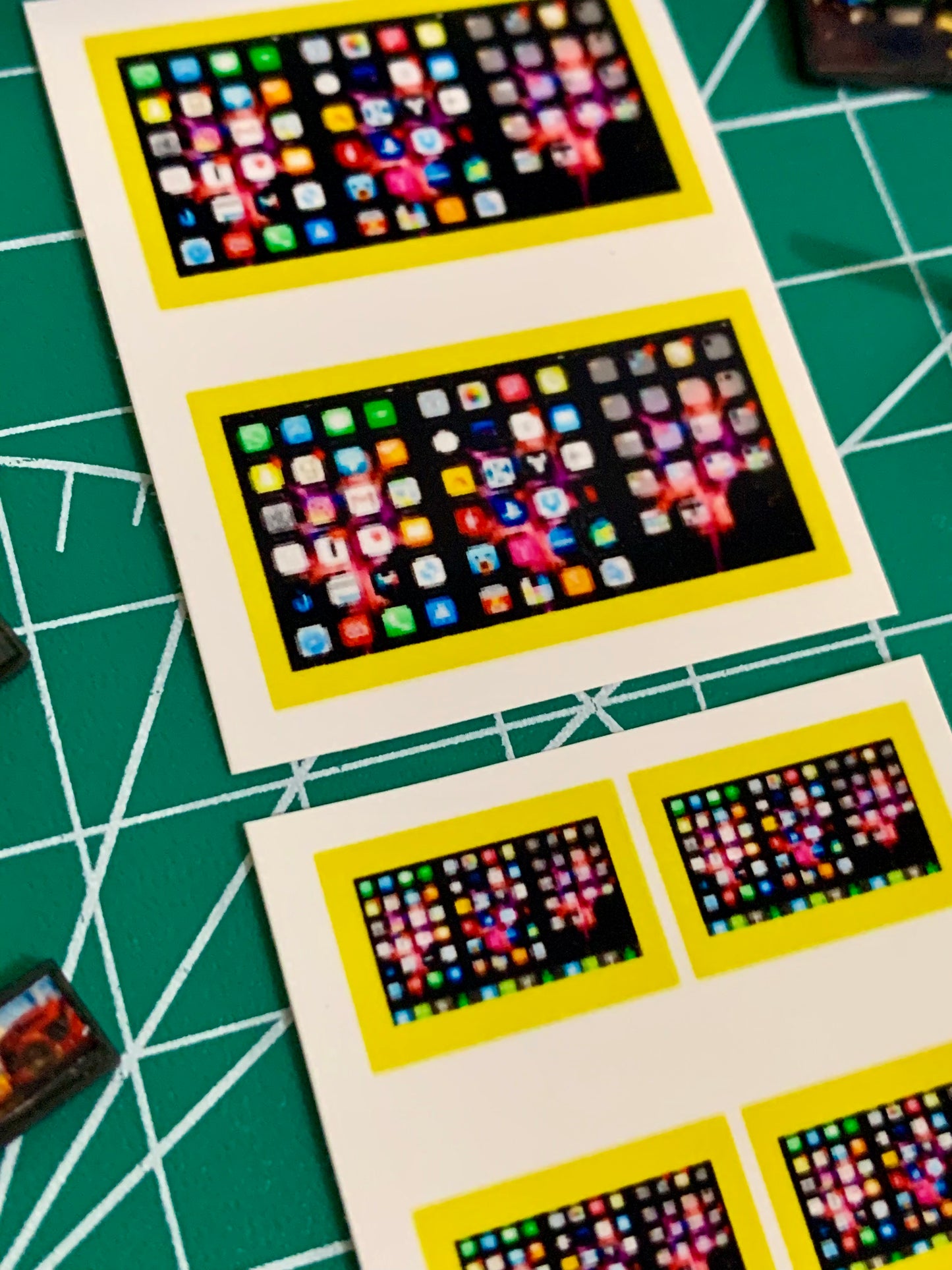 1/25 Scale - TMP Screen Stickers #004 - Fits all 3 screen sizes
