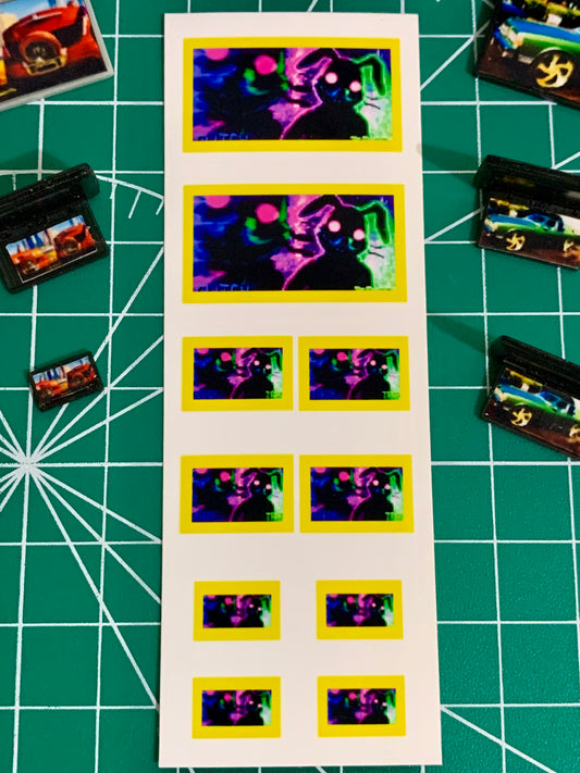 1/25 Scale - TMP Screen Stickers #001 - Fits all 3 screen sizes