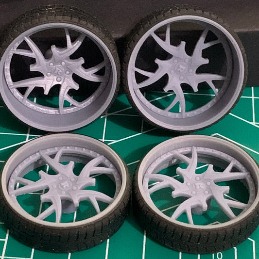 1/25 Scale - RUCC! GELATO - in 26"-36" Donk, Big Rims, Box Chevy, G-Body