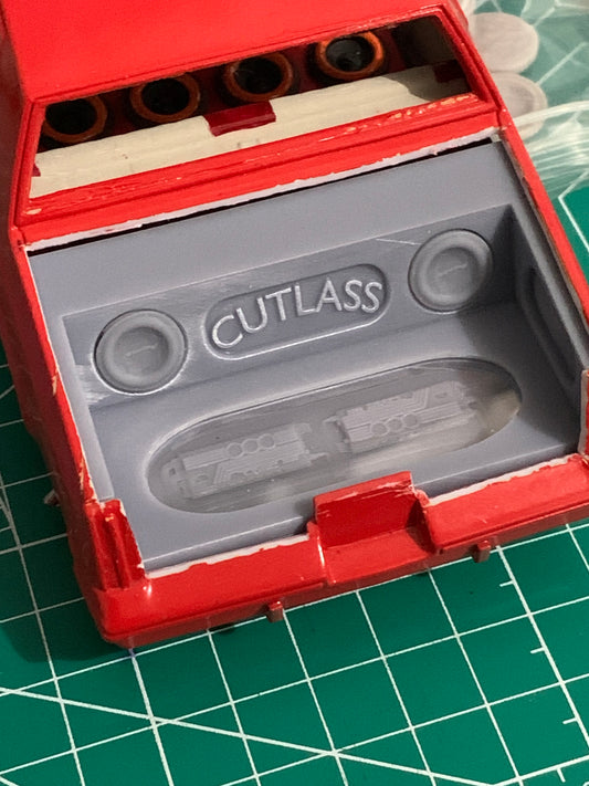 1/25 Scale - Cutlass Trunk Audio Kit #1