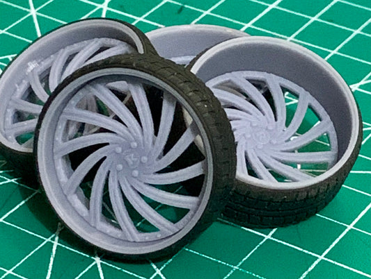 1/25 Scale - RUCC! PURE - in 26"-36" Donk, Big Rims, Box Chevy, G-Body